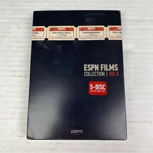 ESPN Film Collection Volume 1 DVD 5 Disc New Sealed Sports Documentary Athletics